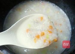 宝宝三文鱼粥的做法图解6