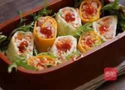 年夜饭_双色芙蓉蛋卷的做法图解7