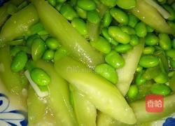 毛豆丝瓜的做法图解4