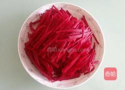 炒紫菜头的做法图解2