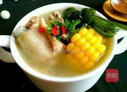 玉米海带排骨汤的做法图解11