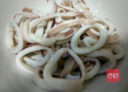 姜葱爆鱿鱼筒的做法图解6
