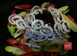 姜蔥爆魷魚筒的做法圖解9