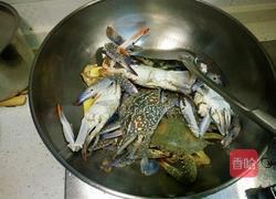 闷花蟹的做法图解5