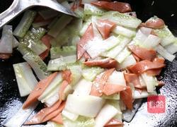 黄瓜火腿的做法图解4