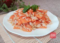 南瓜炒百合的做法图解6