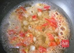 番茄鸡蛋贝壳羹的做法图解4