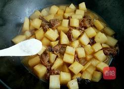萝卜焖牛腩的做法图解8