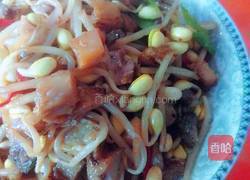 黄豆芽炒咸鱼的做法图解11