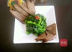 酱猪肝拌菠菜的做法图解6