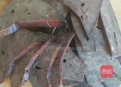 酱猪肝拌菠菜的做法图解3