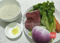 生滚牛肉粥的做法图解1