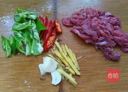萝卜炒牛肉的做法图解3