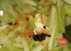 佛手瓜炒蛋的做法图解8