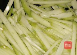 佛手瓜炒蛋的做法图解5