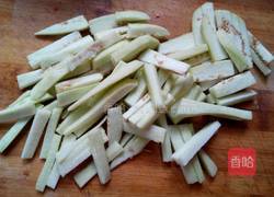 尖椒炒茄丝的做法图解2