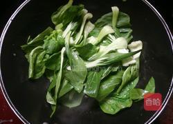 香菇油菜的做法图解4