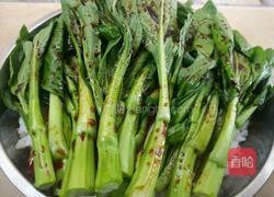 腊肠油菜蒸饭的做法图解6