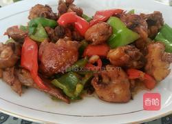 青椒炒鸡的做法图解8
