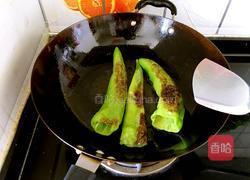 耗油尖椒的做法图解4