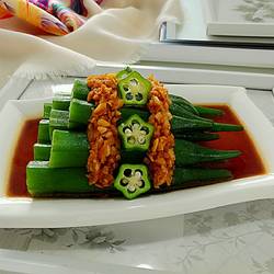 蒜蓉秋葵的做法[图]