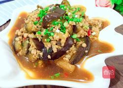 红烧肉末茄子的做法图解8