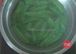 火腿炒荷兰豆的做法图解4