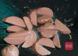 火腿炒荷兰豆的做法图解5