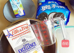 奥利奥冰淇淋的做法图解1