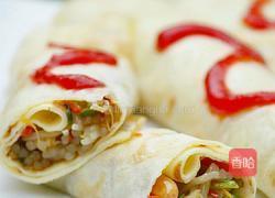 鸡蛋卷饼的做法图解1