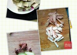 小油菜炖豆腐的做法图解1