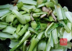 小油菜炖豆腐的做法图解3