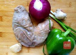 火爆猪肚的做法图解1