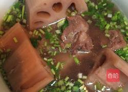 高压锅莲藕排骨汤的做法图解8