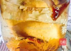 桂花雪梨润肺茶的做法图解2