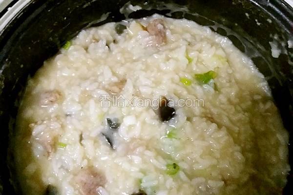 皮蛋瘦肉粥