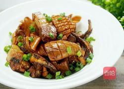 鱿鱼干烧五花肉的做法图解11