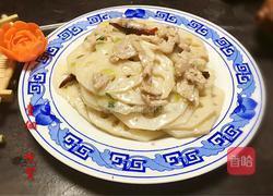 肉炒藕片的做法图解1