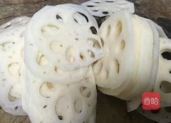 肉炒藕片的做法图解2