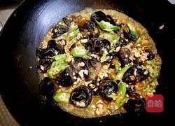 蒜蓉肉末烧秋葵木耳的做法图解13
