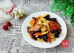 胡萝卜木耳炒鸡蛋的做法图解10