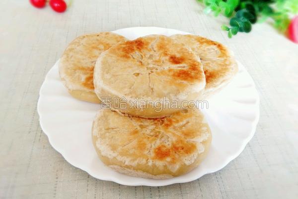 电饼铛豆沙酥饼