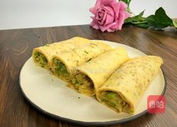 香葱蛋饼卷孜然土豆丝的做法图解12