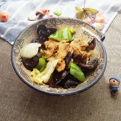 白菜木耳炒肉的做法[图]