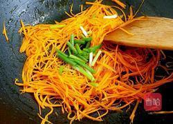 素炒胡萝卜的做法图解5