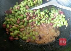 肉末炒毛豆的做法图解8