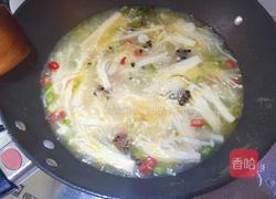 一品肥牛金针煲的做法图解11