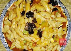 家常素炒猫耳朵的做法图解8