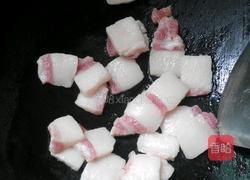 大白菜炒肉的做法图解3