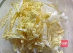 白菜粉丝的做法图解2